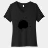Women's Relaxed Jersey Short Sleeve V Neck Tee Thumbnail