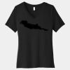 Women's Relaxed Jersey Short Sleeve V Neck Tee Thumbnail