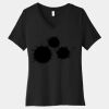 Women's Relaxed Jersey Short Sleeve V Neck Tee Thumbnail