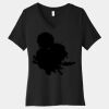Women's Relaxed Jersey Short Sleeve V Neck Tee Thumbnail