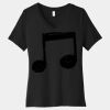 Women's Relaxed Jersey Short Sleeve V Neck Tee Thumbnail