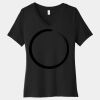Women's Relaxed Jersey Short Sleeve V Neck Tee Thumbnail